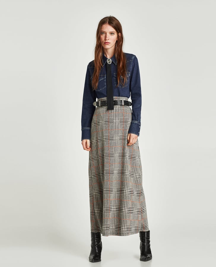 Zara Slim Fit Western Denim Shirt How to Wear Jeans to Work