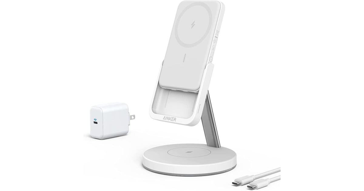 A Wireless Charging Station: Anker 633 MagGo 2-in-1 Wireless Charging ...