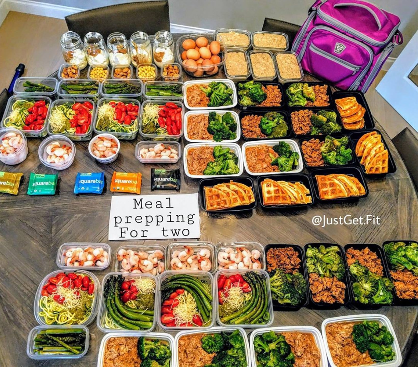 How to Meal Prep For Two People | PS Fitness