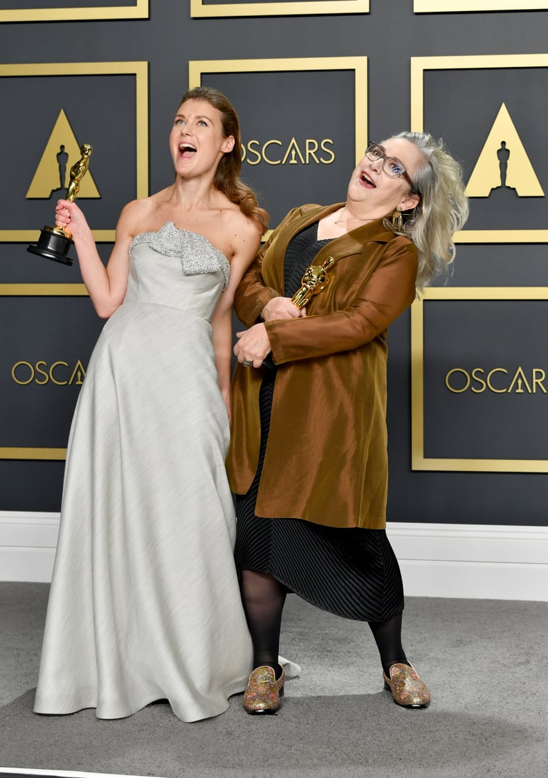 Carol Dysinger and Elena Andreicheva at the 2020 Oscars