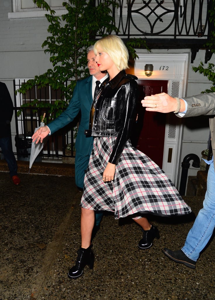 Celebrities Leaving Anna Wintour's Home in NYC May 2016