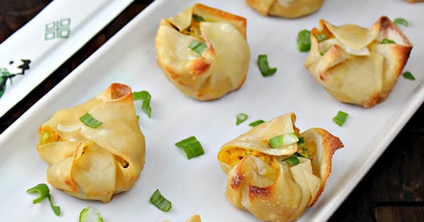 Skinny Crab Rangoons | Wonton Wrapper Recipes | POPSUGAR Food Photo 9