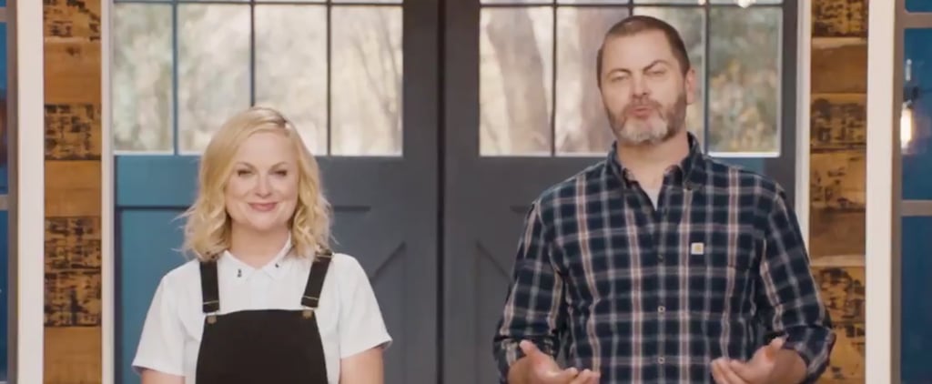 Amy Poehler Nick Offerman Parks and Rec Anniversary Video