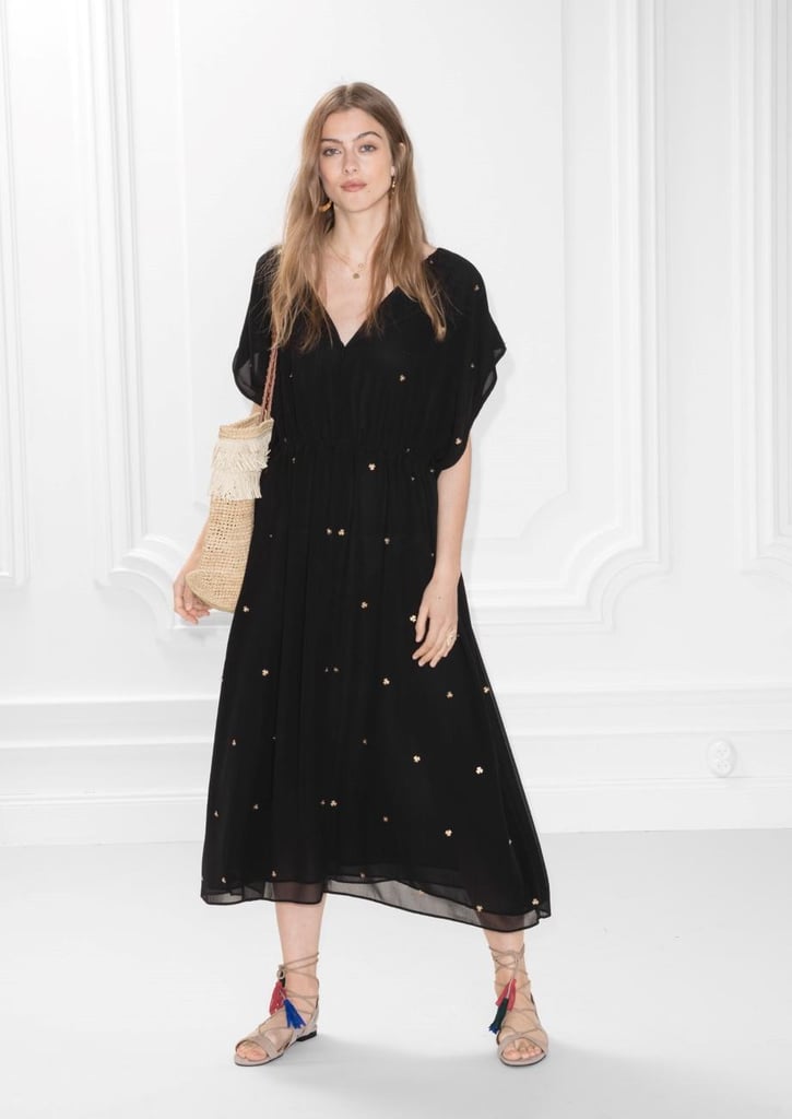 Other Stories Chiffon Kaftan Dress