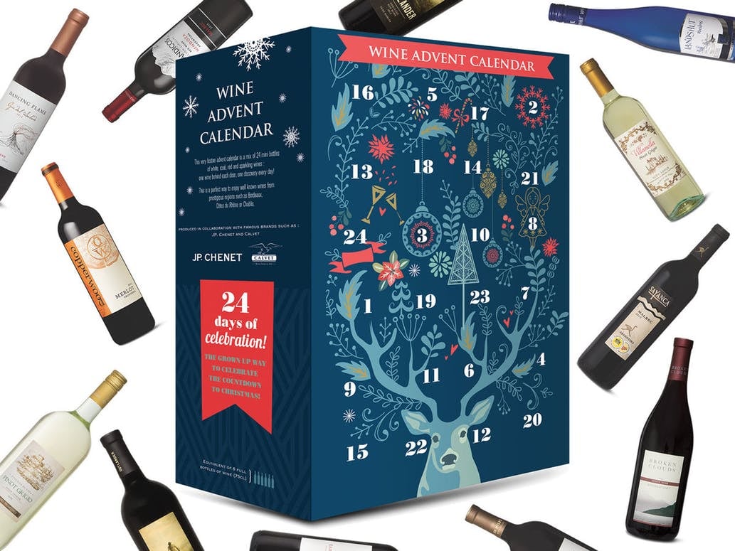 Aldi Wine Advent Calendar POPSUGAR Home Australia