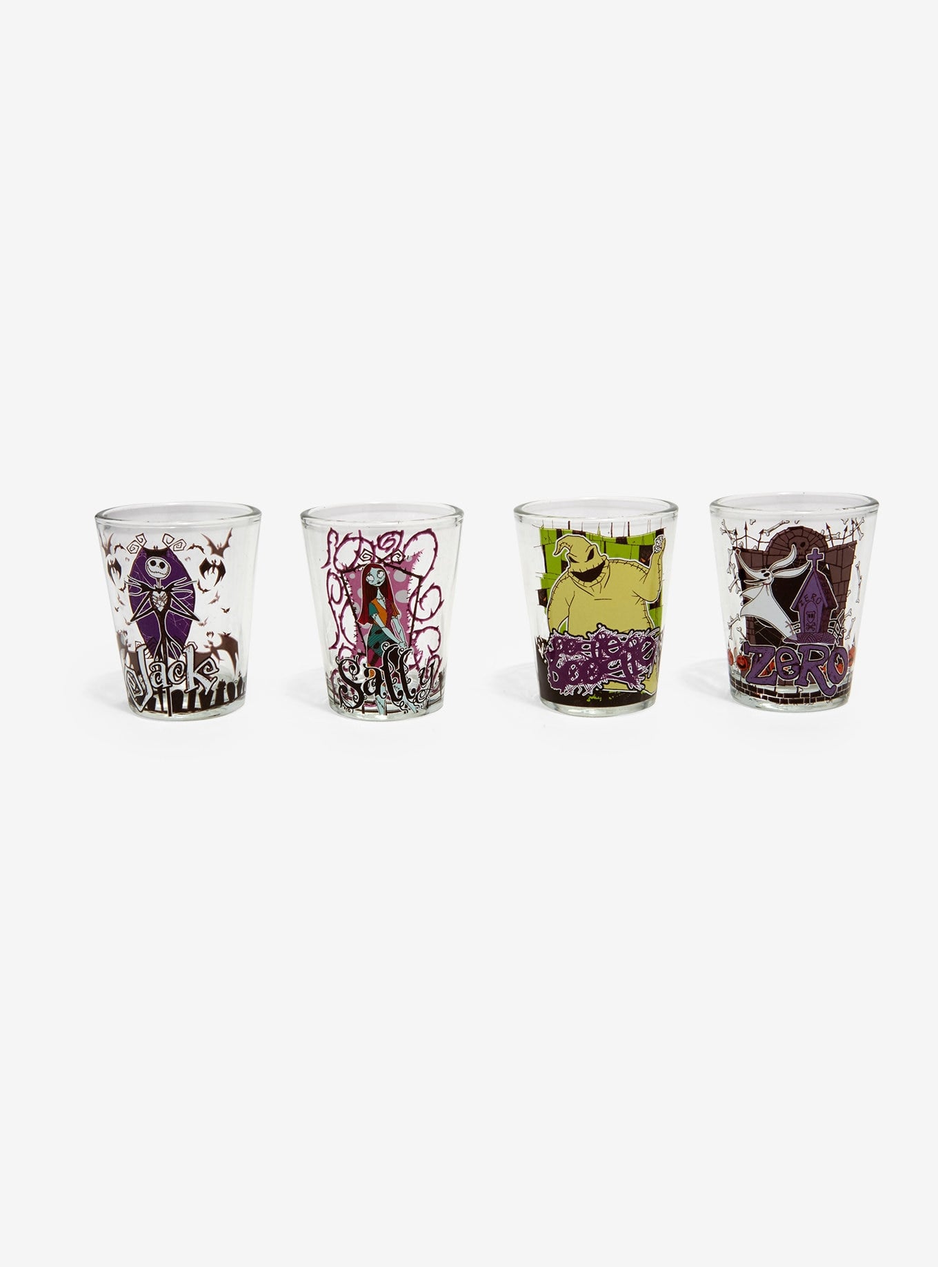 Nightmare before christmas mini glasses