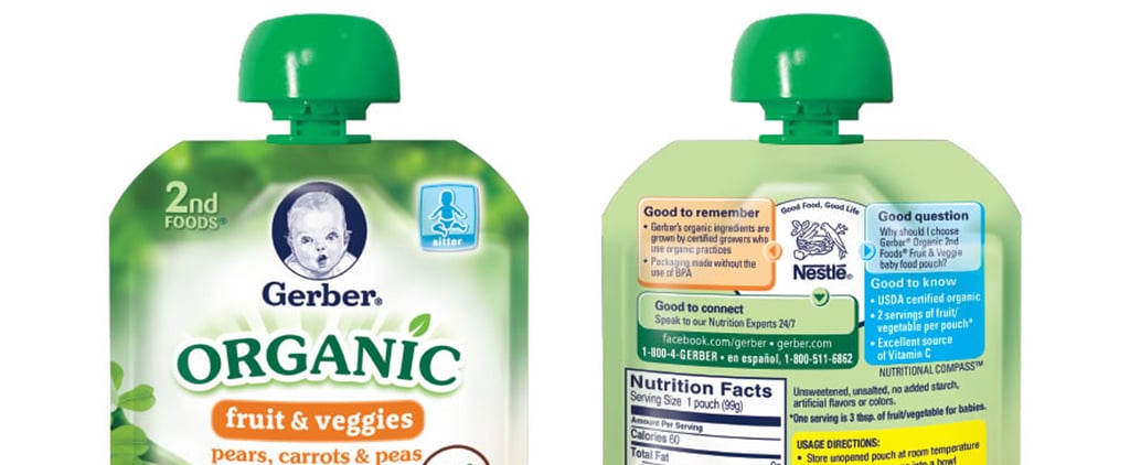 Gerber Organic Food Pouch Recall Alert