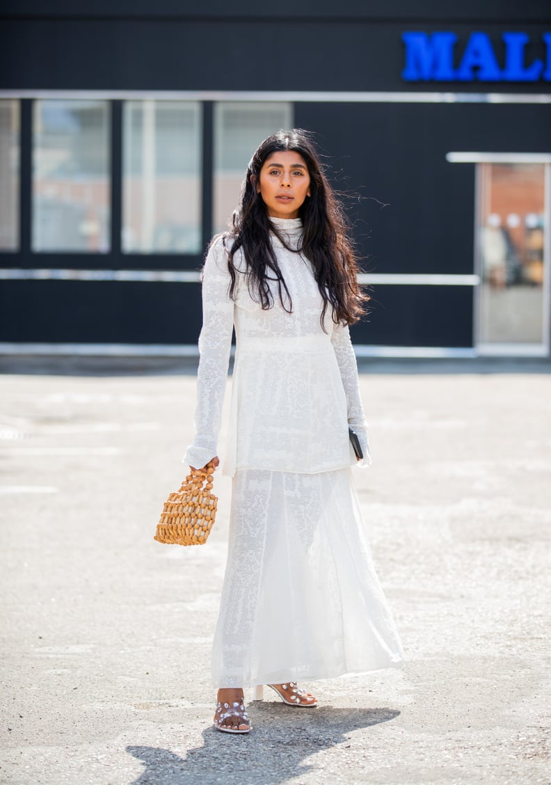 White After Labor Day: Long-Sleeve Dress