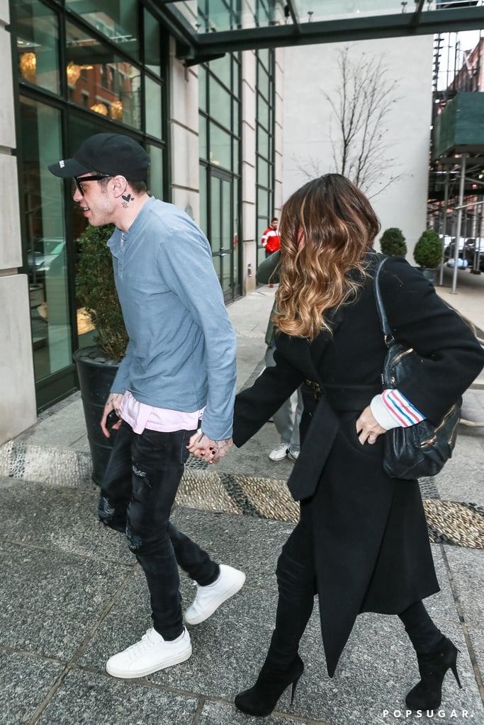 Pete Davidson and Kate Beckinsale Holding Hands March 2019