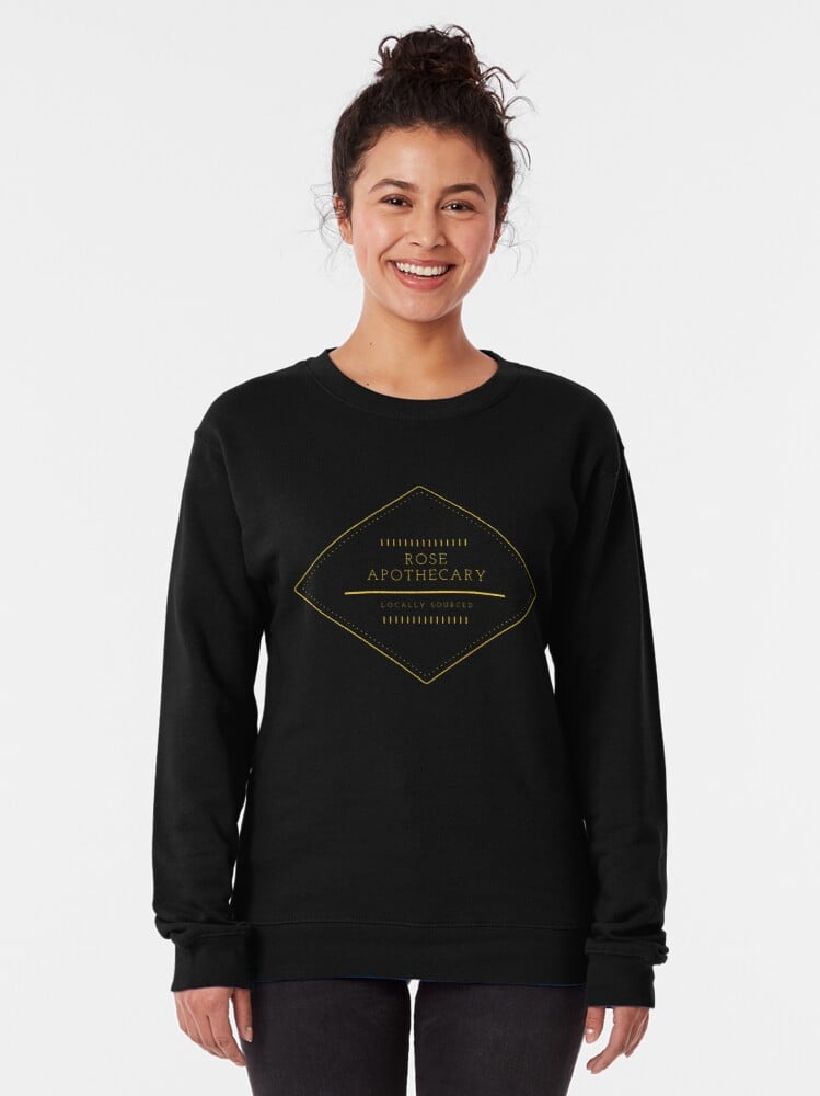 Splode Rose Apothecary Pullover Sweatshirt