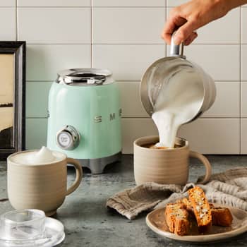 Smeg Milk Frother Pastel Green