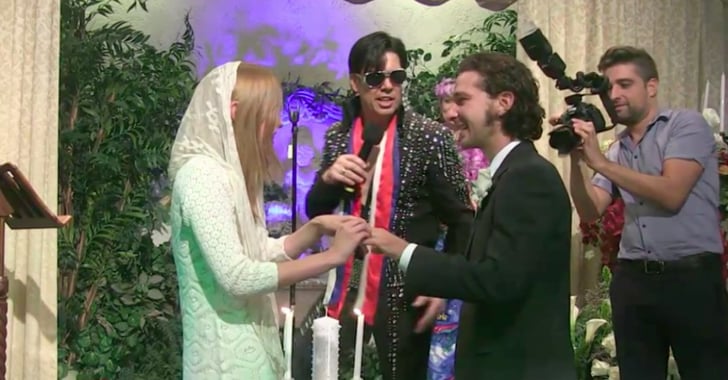 Shia LaBeouf Married Mia Goth in Las Vegas | POPSUGAR Celebrity