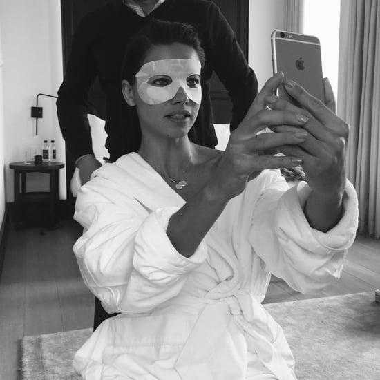 Adriana Lima's Met Gala Prep 2016
