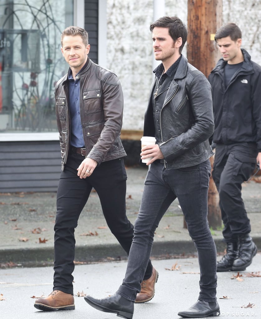 Robin Hood on Once Upon a Time Set November 2016