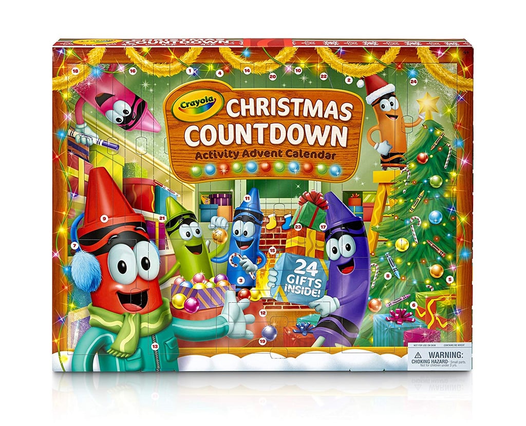 Crayola Christmas Countdown Activity Advent Calendar Best Christmas