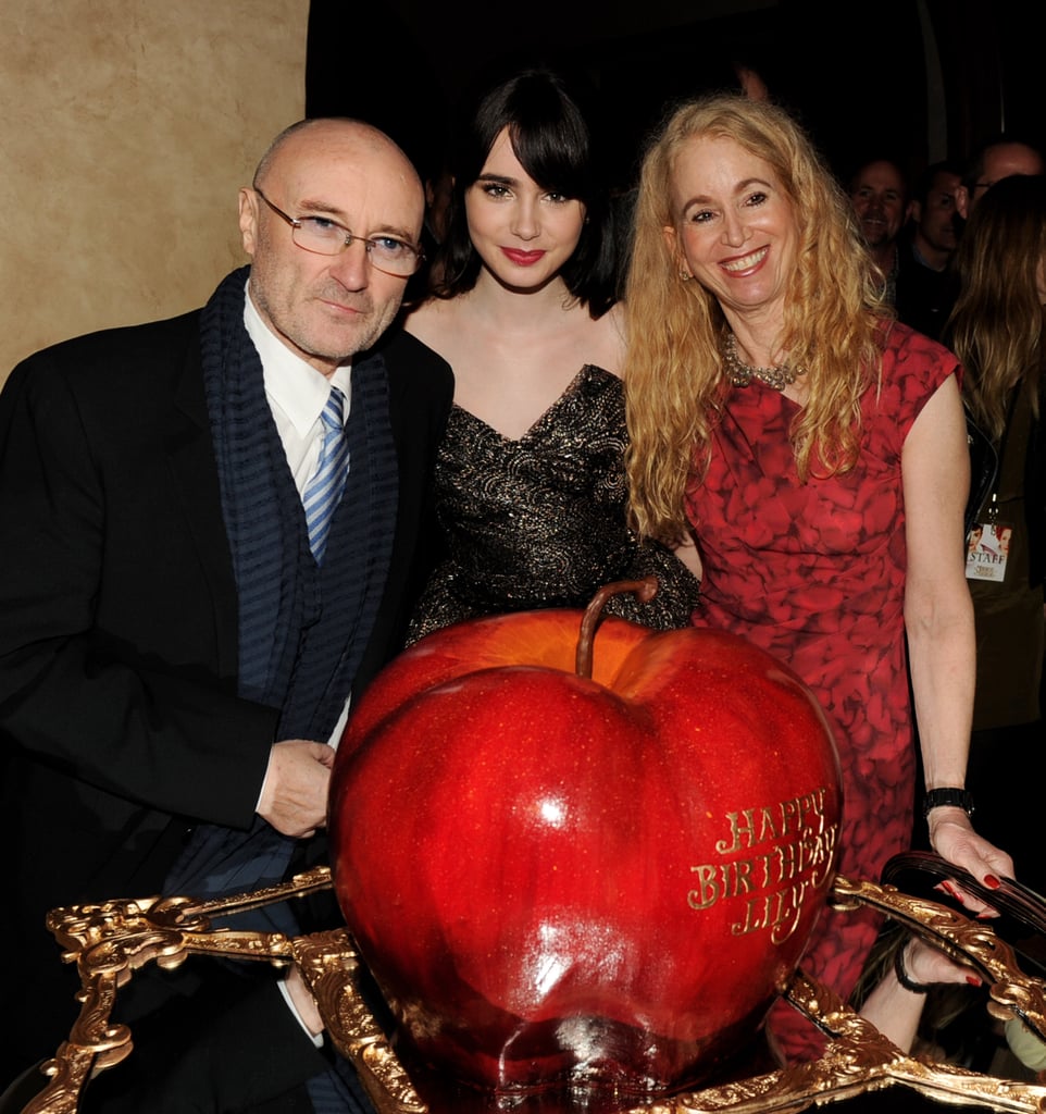 More Photos of Lily Collins and Her Parents