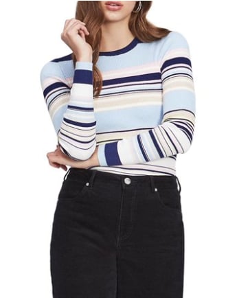 Striped Knit Top