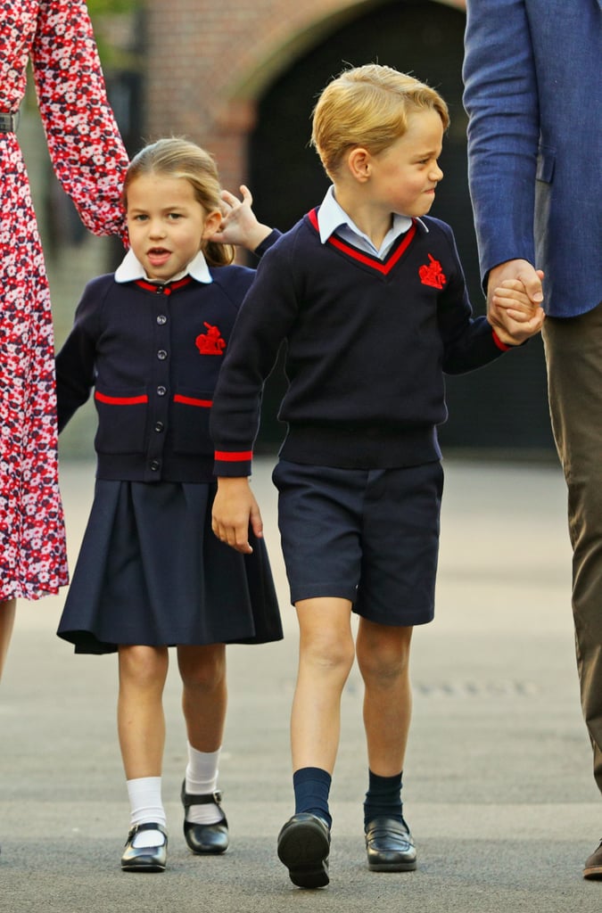 Princess Charlotte's First Day of School Pictures