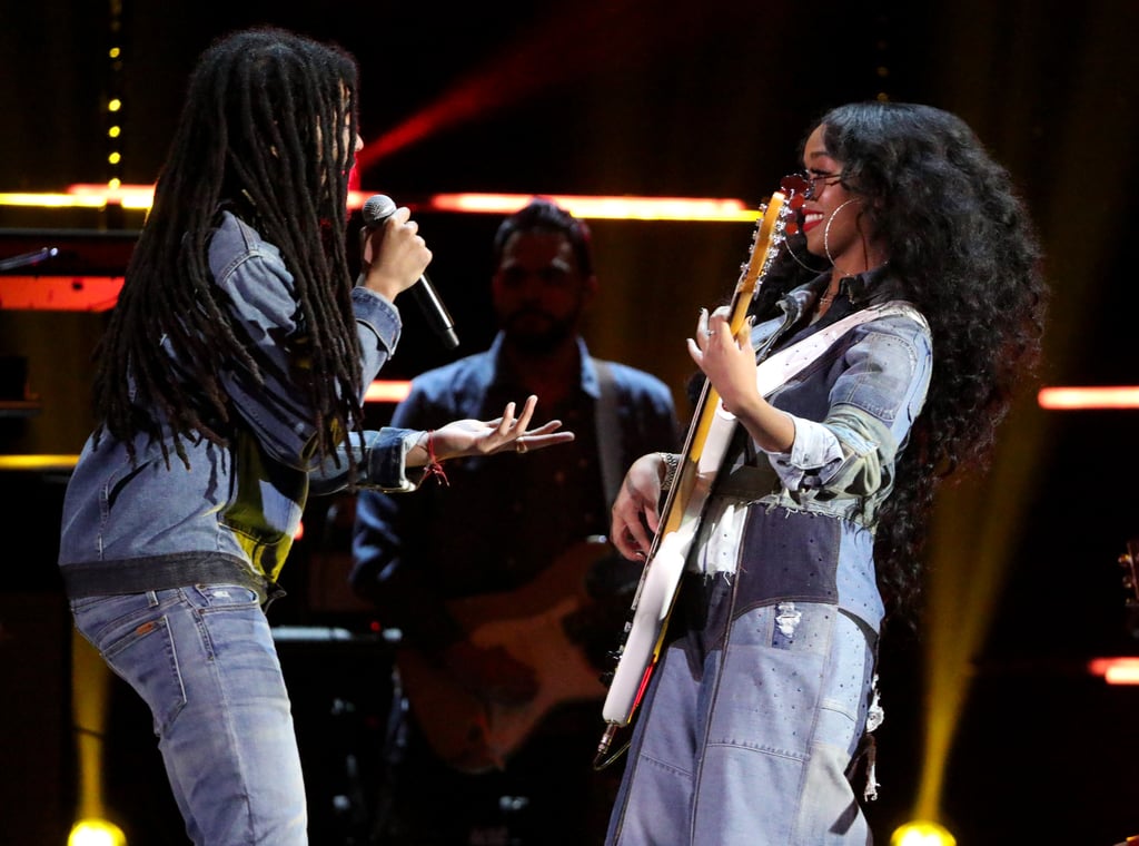 Skip Marley and H.E.R. at the 2020 NAACP Image Awards