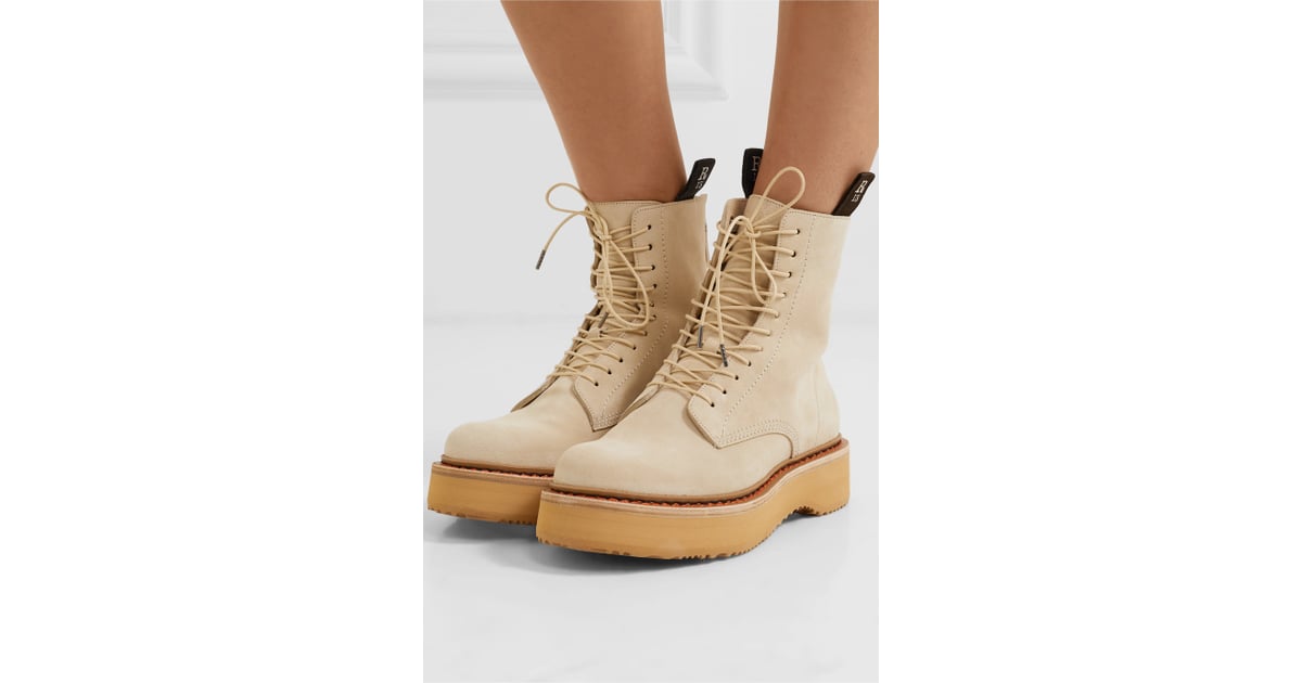 R13 Suede Platform Ankle Boots | The Biggest Fall Boot Trends For Women ...
