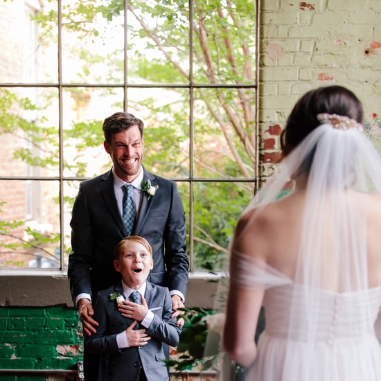 Sweet Photos of a Bride Giving Her New Stepson Wedding Ring