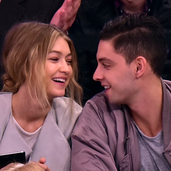 Gigi Hadid and Best Friend at New York Knicks Game