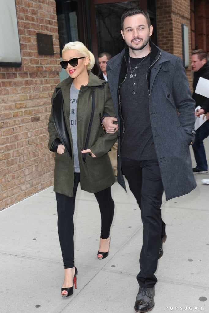 Christina Aguilera Baby Bump Pictures