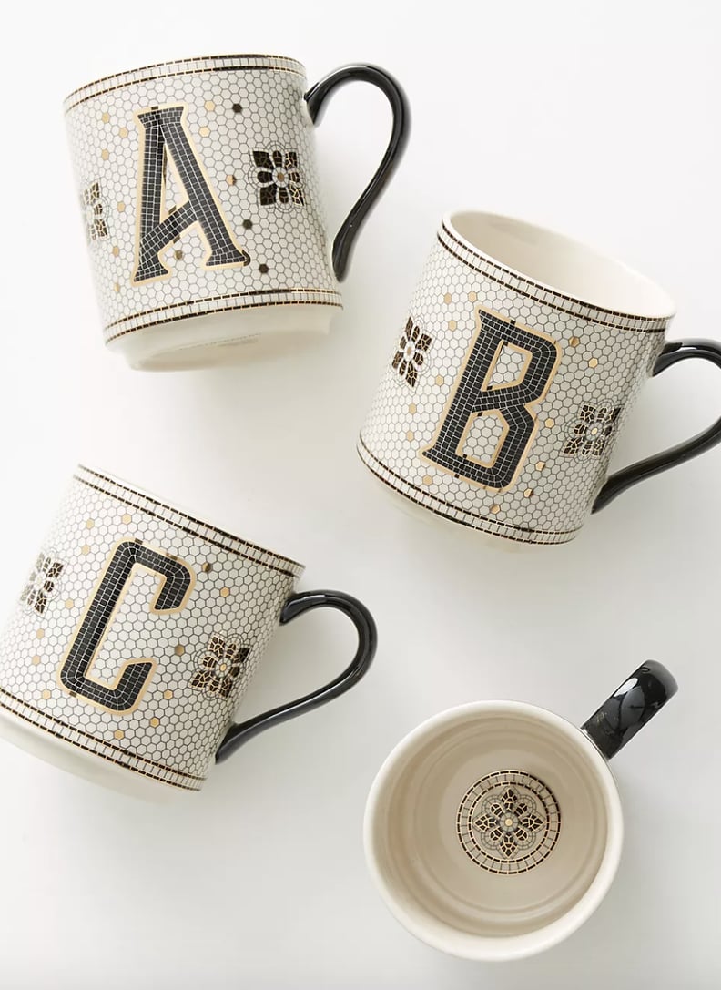 A Personalized Mug: Tiled Margot Monogram Mug