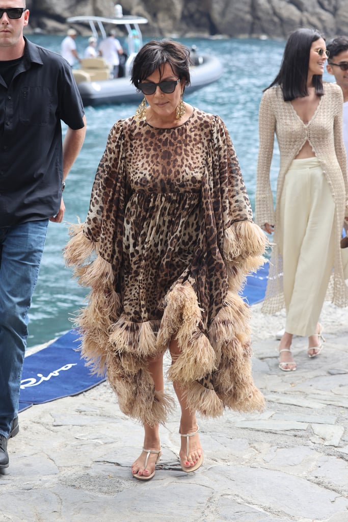 Kris Jenner at Kourtney and Travis Barker's Wedding