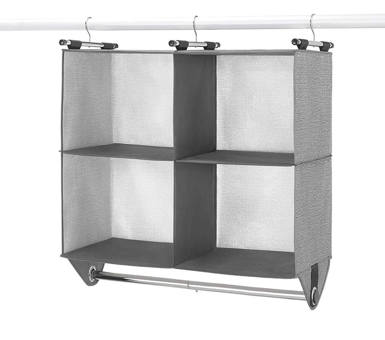 Whitmor 4 Section Fabric Closet Organizer Shelving