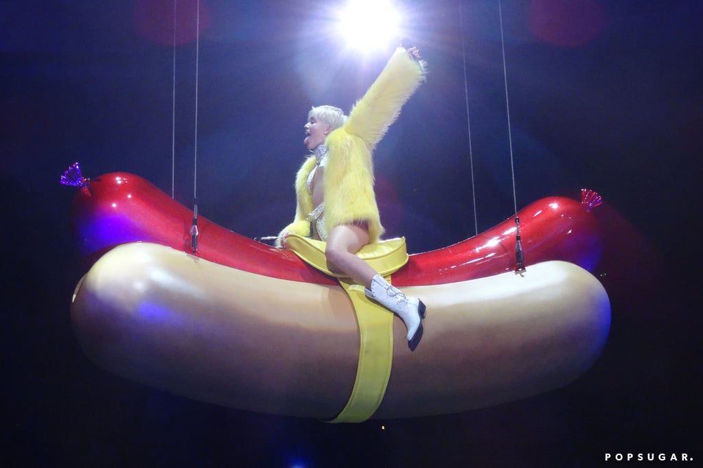 A Giant Hot Dog