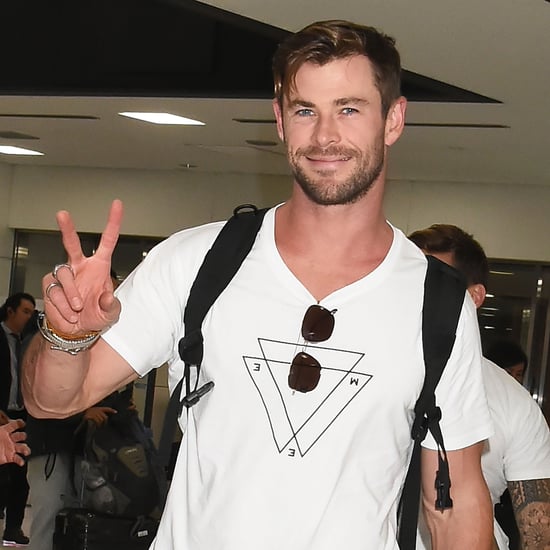 Chris Hemsworth's Camping Trip With His Sons Photos