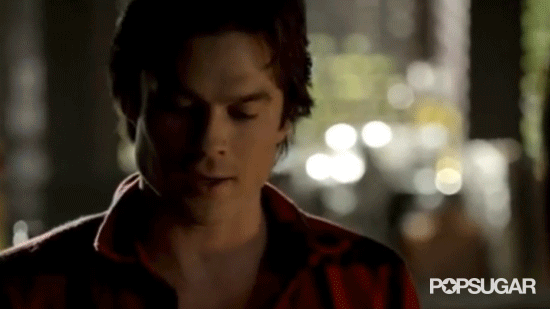 And that smile! Whatever this place is, it's not so bad. Especially compared to Mystic Falls, where vampires burn if they try to enter. So, where are they?