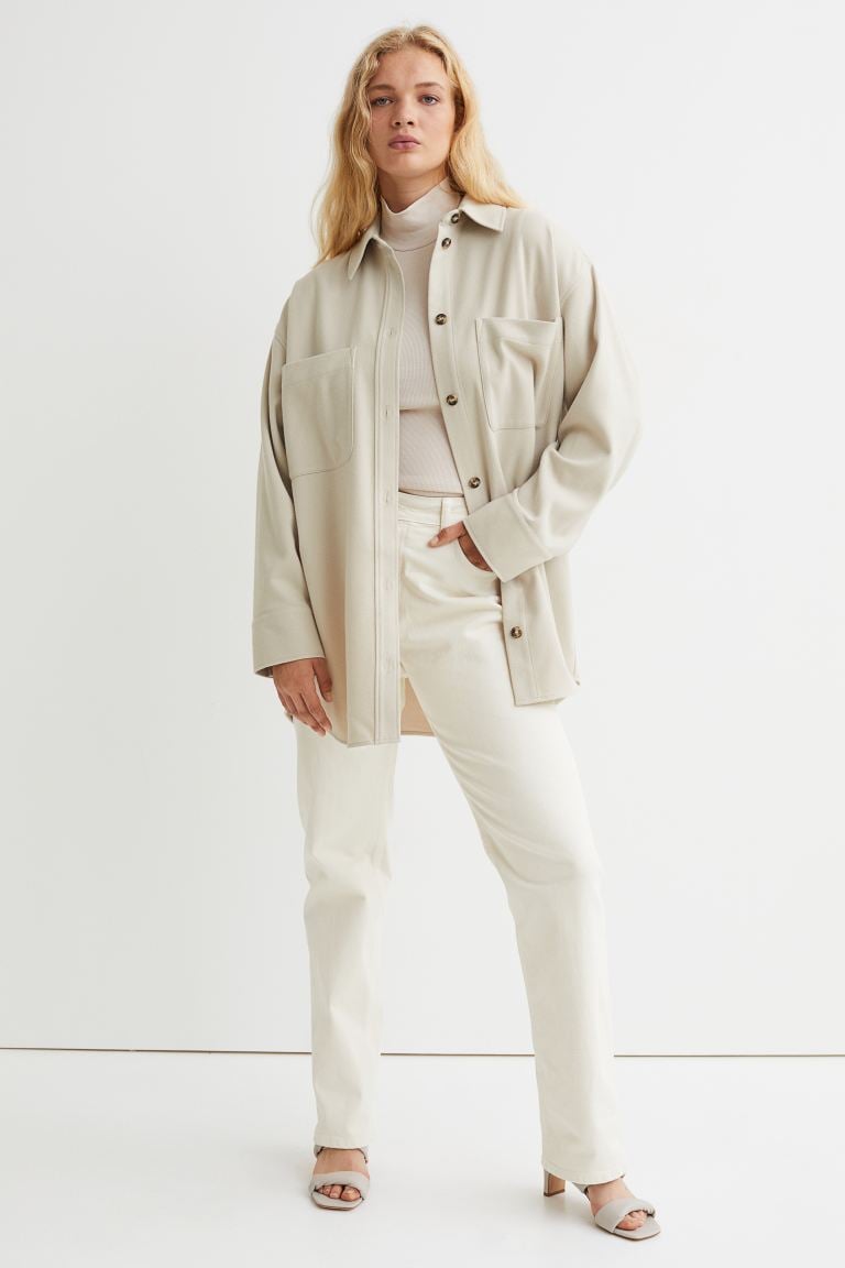 A Great Layering Piece: H&M Twill Shirt Jacket