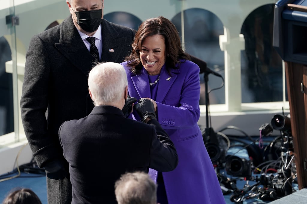 And Some Elated Fist-Bumping From the President and Vice President