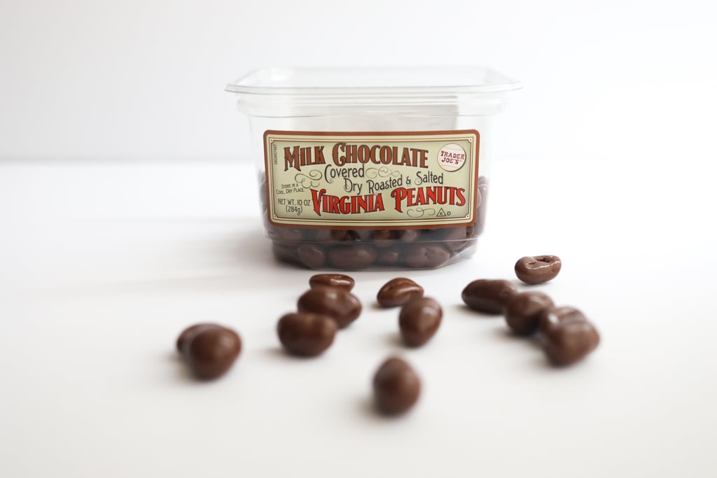 Milk Chocolate Covered Dry Roasted & Salted Virginia Peanuts ($4)