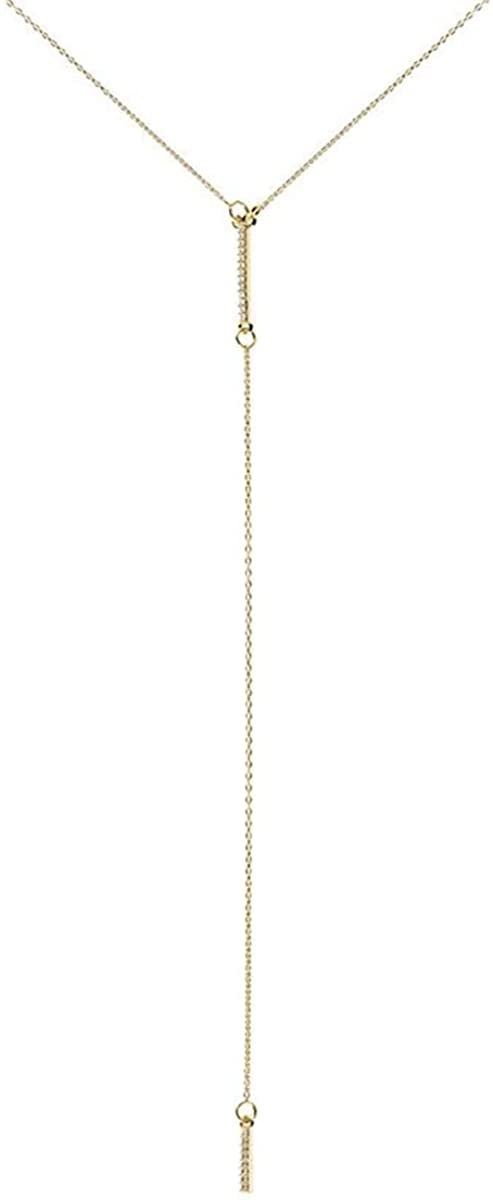 A Dainty Statement Necklace: Uncommon James Skinny Dip Necklace | Gold