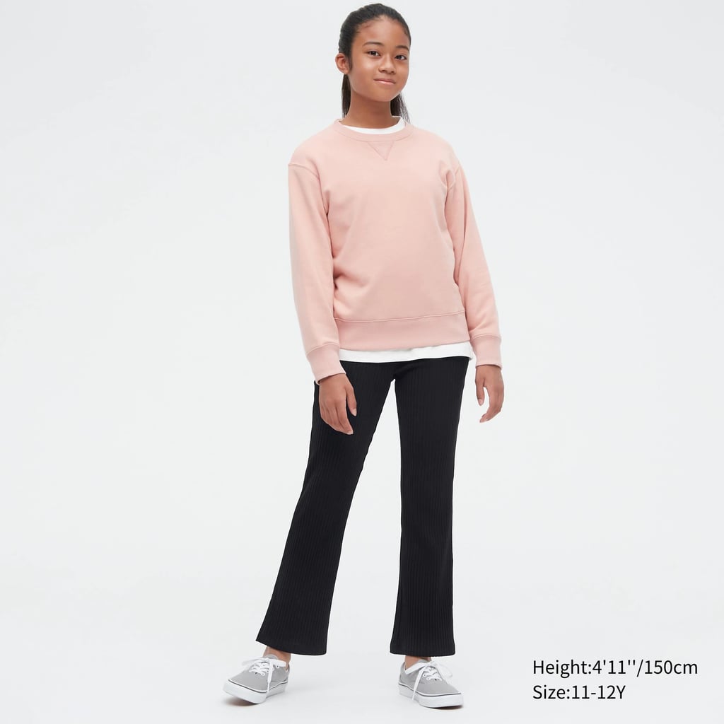 Flared Pants: Uniqlo Ribbed Flared Leggings Pants
