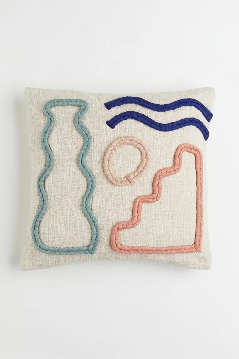 A Colorful Pillow Cover: Cotton Cushion Cover