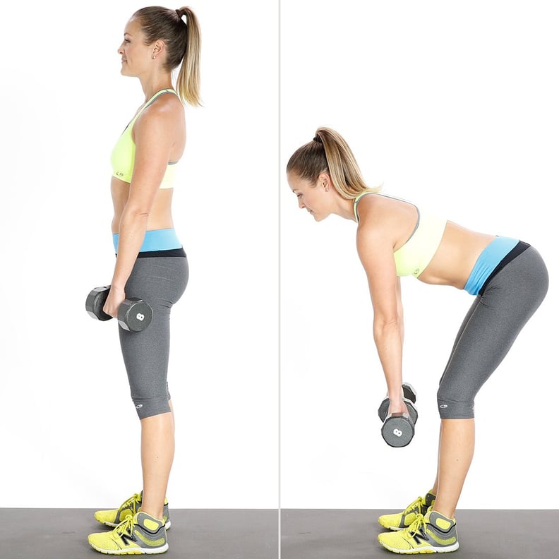 Solo exercise 1: Dumbbell Deadlifts