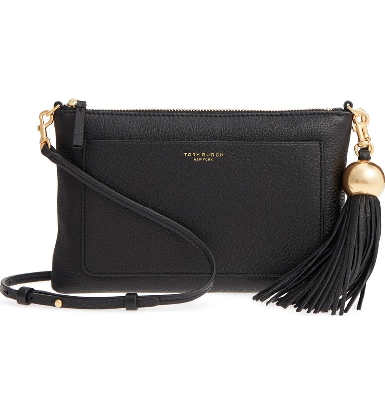 Tory Burch Tassel Leather Crossbody Bag