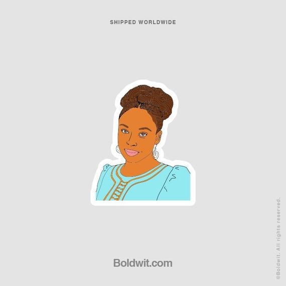 Chimamanda Ngozi Adichie Sticker