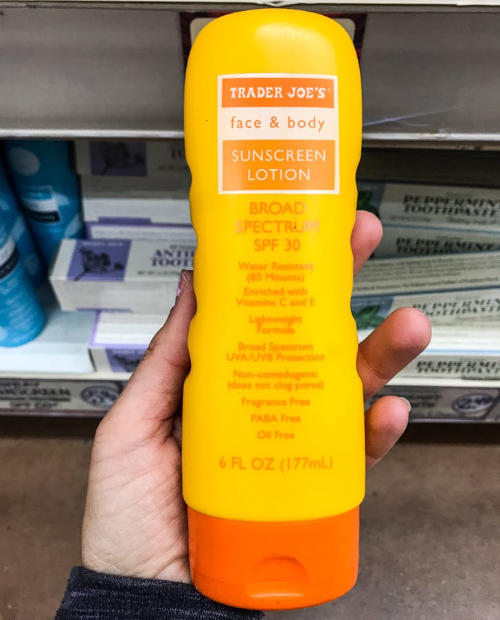 Trader Joe's Face & Body Sunscreen Lotion (6) Best Beauty Products