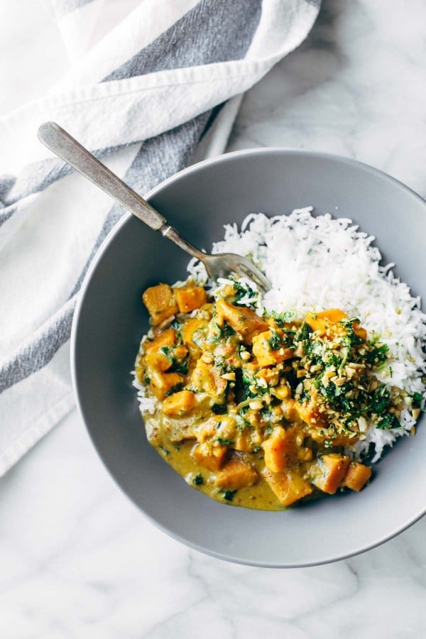 Creamy Thai Sweet Potato Curry