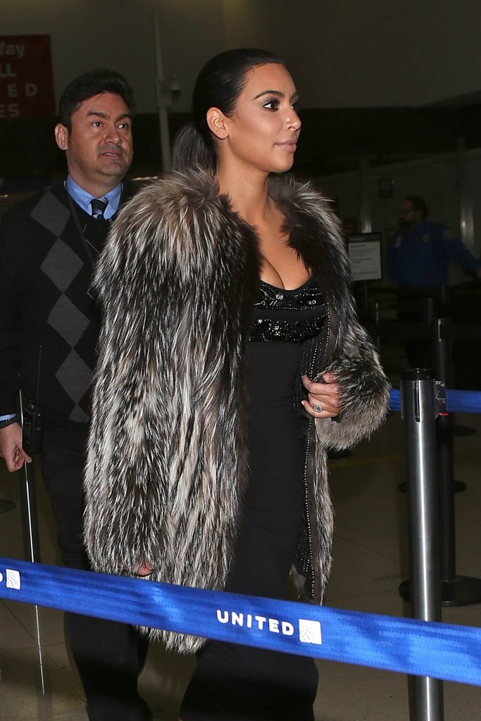 She Managed Through Security With a Smile