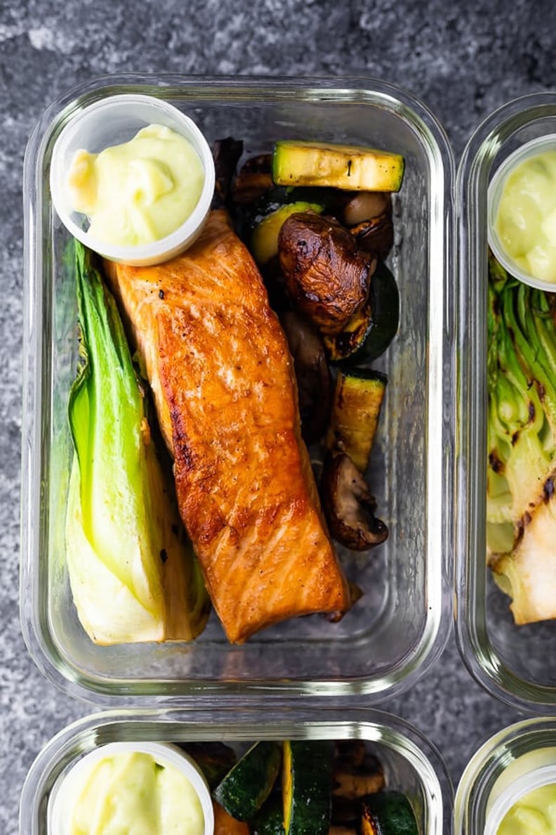 Wasabi Grilled Salmon Bowls