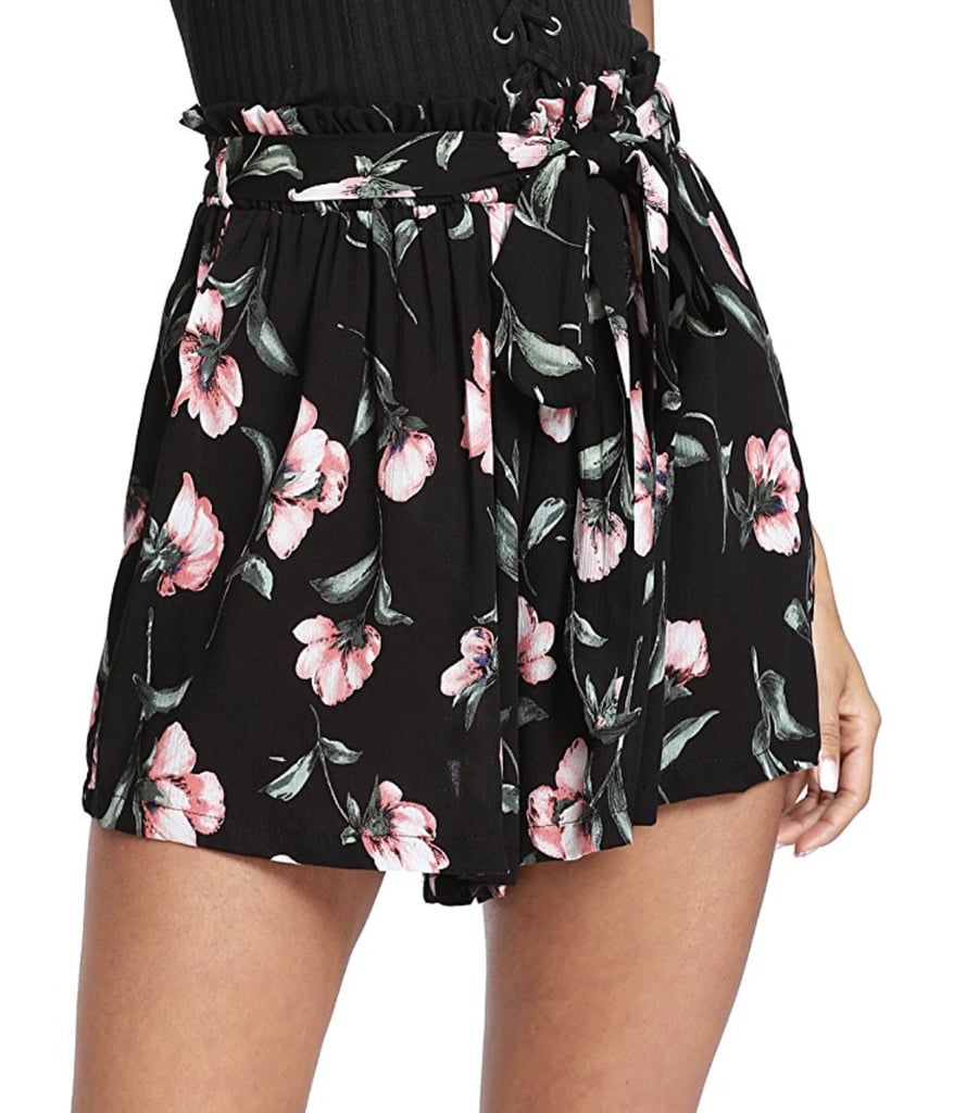 Floerns Women's Tie Bow Shorts