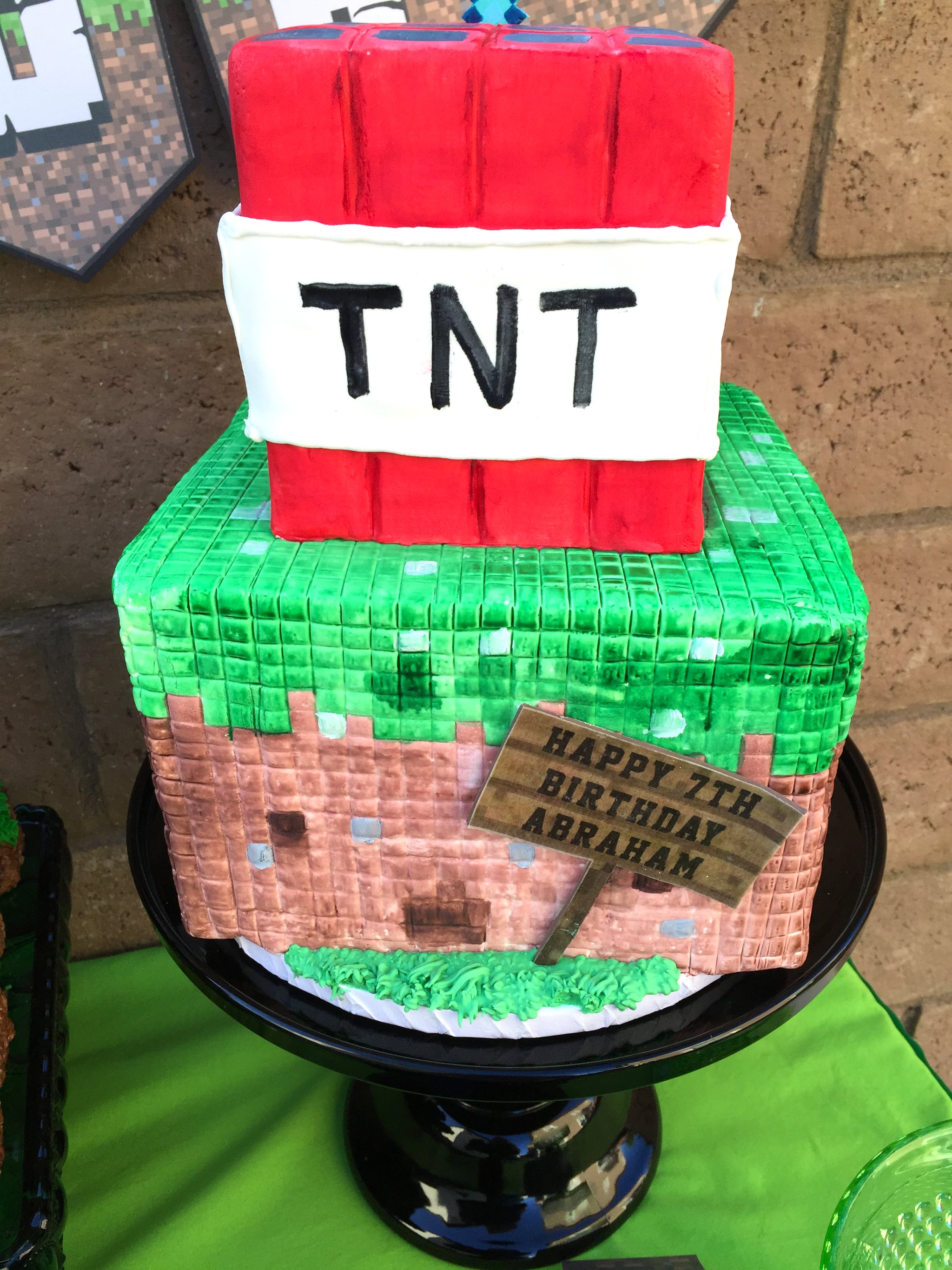 Minecraft Birthday Party Idea Popsugar Family