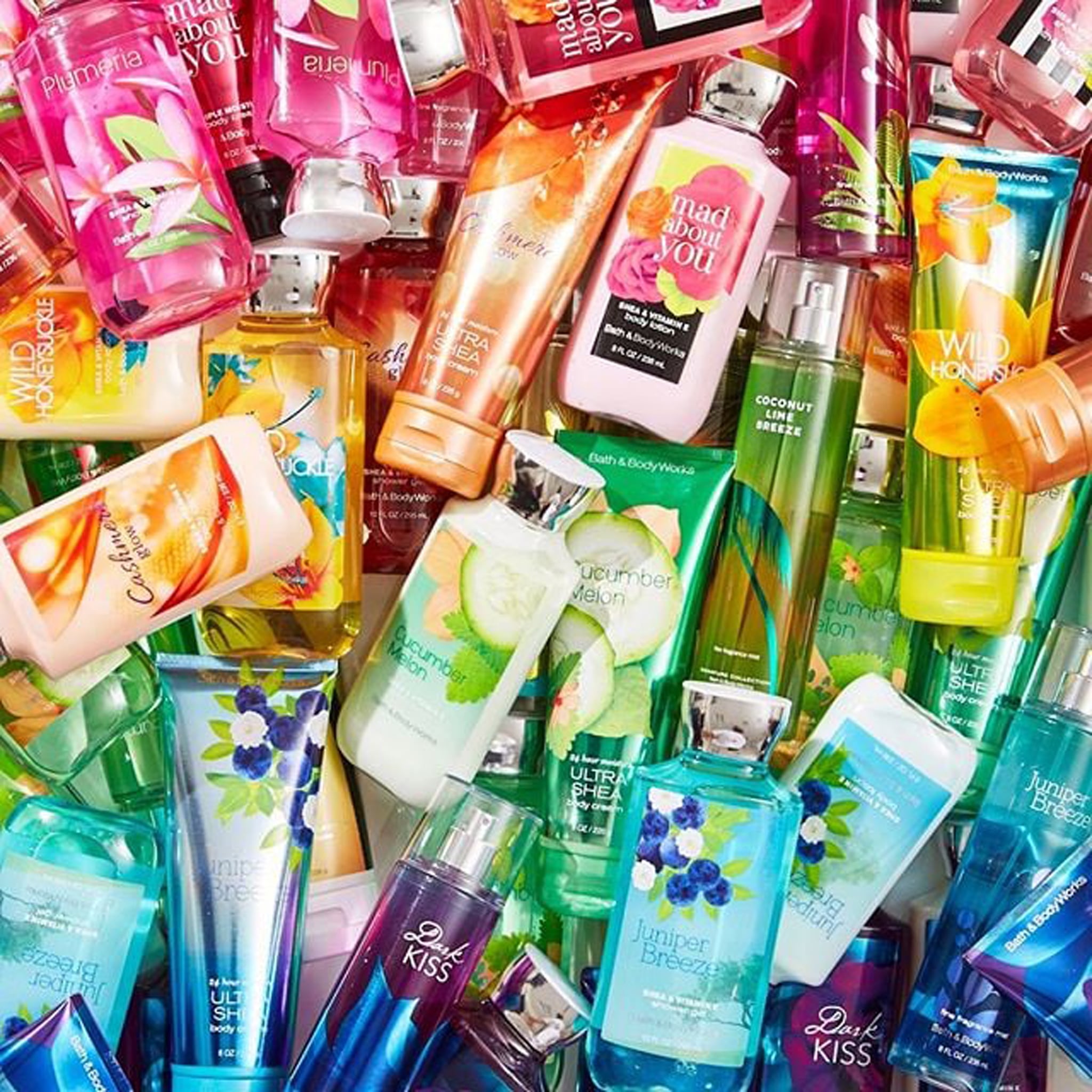 discontinued scents from bath and body works