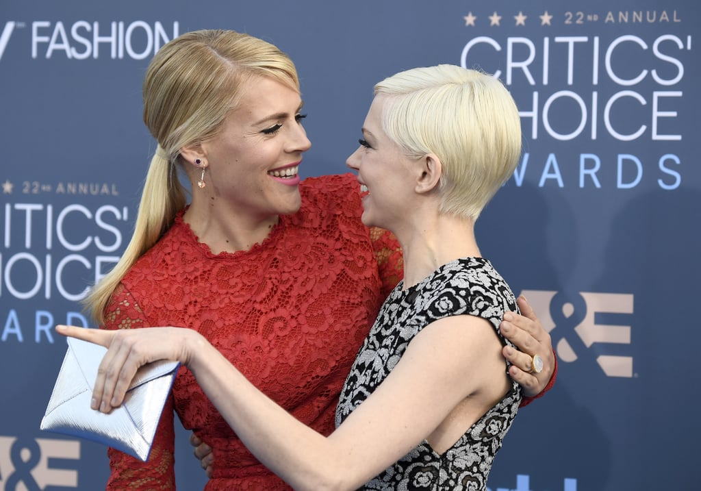 Busy Philipps and Michelle Williams at 2017 Critics' Choice